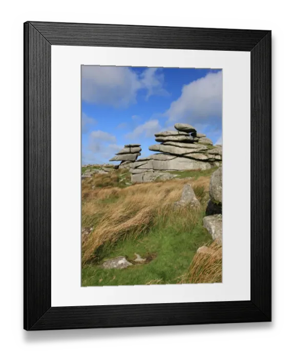 Framed Print : Windswept stones