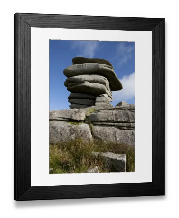 Framed Print : Windswept stones on Bodmin Moor Framed Print : Windswept stones on Bodmin Moor