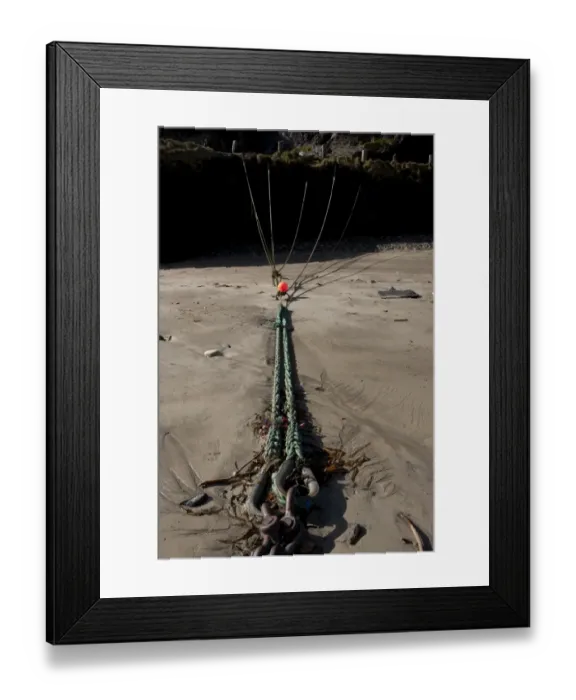 Framed Print : Mooring Rope 5 Framed Print : Mooring Rope 5