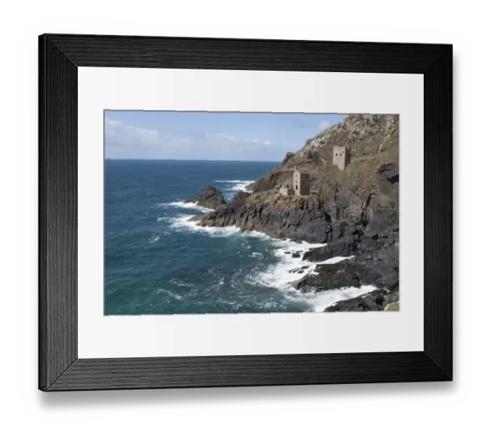 Framed Print : Abandoned Tin Mine Framed Print : Abandoned Tin Mine