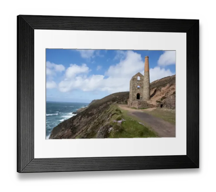 Framed Print : Wheal Coates Framed Print : Wheal Coates