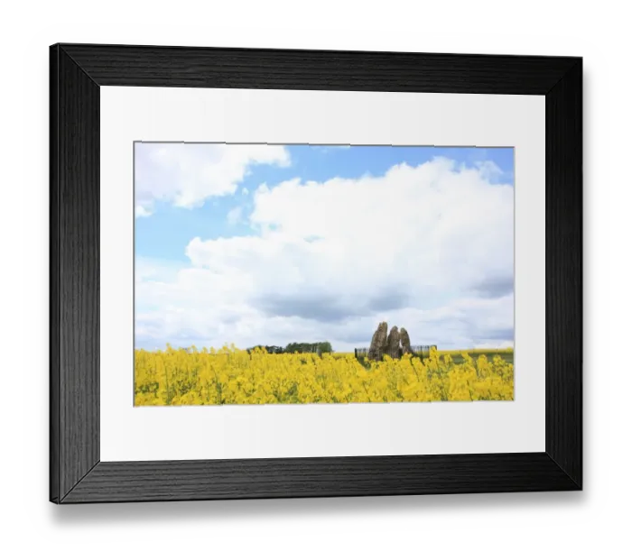 Framed Print : Rollright Stones Framed Print : Rollright Stones