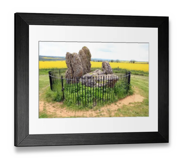 Framed Print : Rollright Stones Framed Print : Rollright Stones