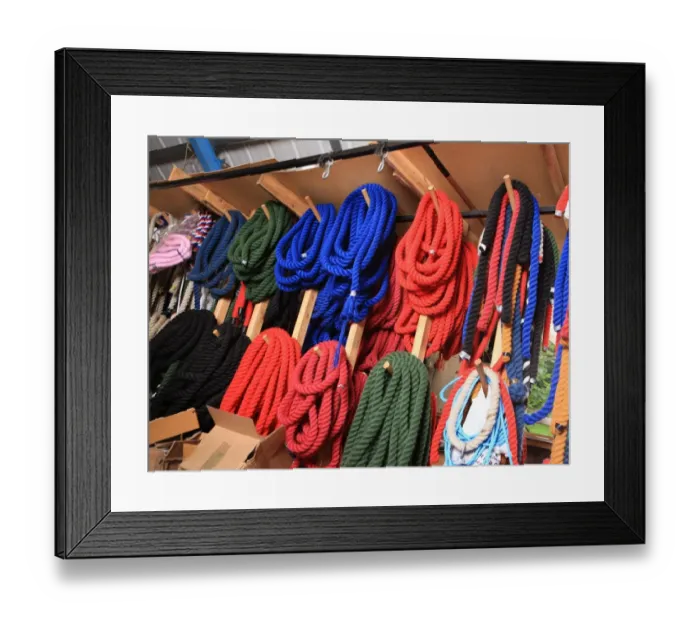 Framed Print : Ropemaking Framed Print : Ropemaking