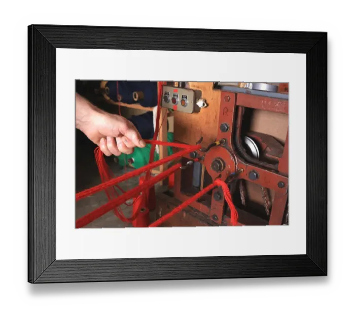Framed Print : Ropemaking Framed Print : Ropemaking