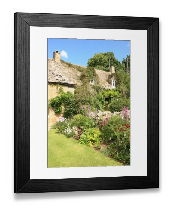 Framed Print : Snowshill. The Cotswold village of Snowshill in Gloucestershire with its fine cottages Framed Print : Snowshill. The Cotswold village of Snowshill in Gloucestershire with its fine cottages