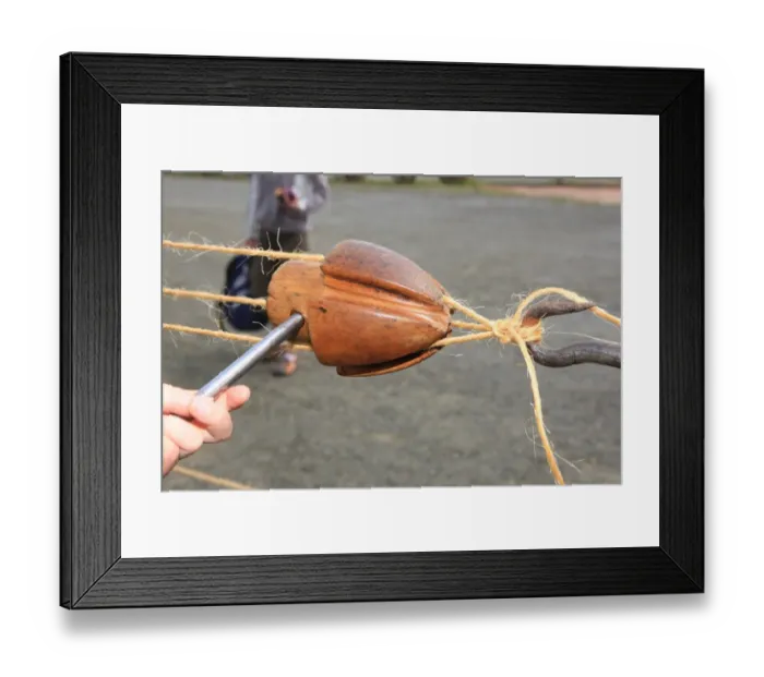 Framed Print : Ropemaking Framed Print : Ropemaking