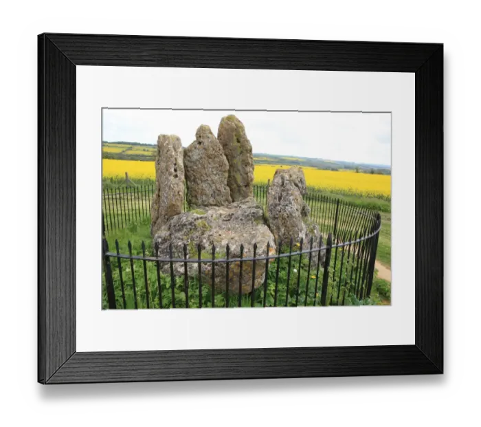 Framed Print : Rollright Stones Framed Print : Rollright Stones