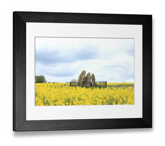 Framed Print : Rollright Stones Framed Print : Rollright Stones