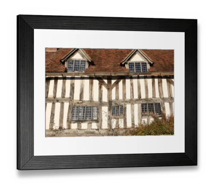 Framed Print : Wilmcote. The home of Shakespears Mothes home in the Warwickshire village Framed Print : Wilmcote. The home of Shakespears Mothes home in the Warwickshire village