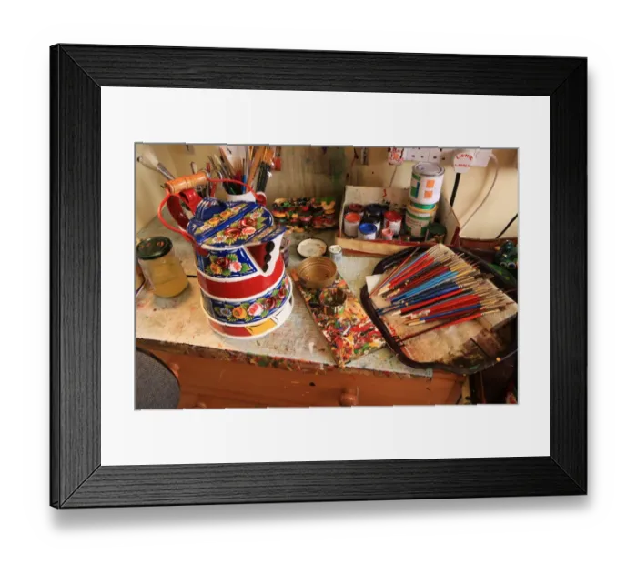 Framed Print : Roses and Castles