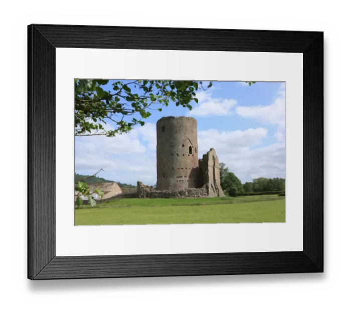 Framed Print : Tretower Castle Framed Print : Tretower Castle