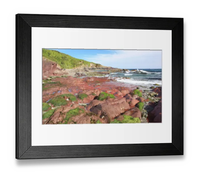 Framed Print : Talland Bay Framed Print : Talland Bay