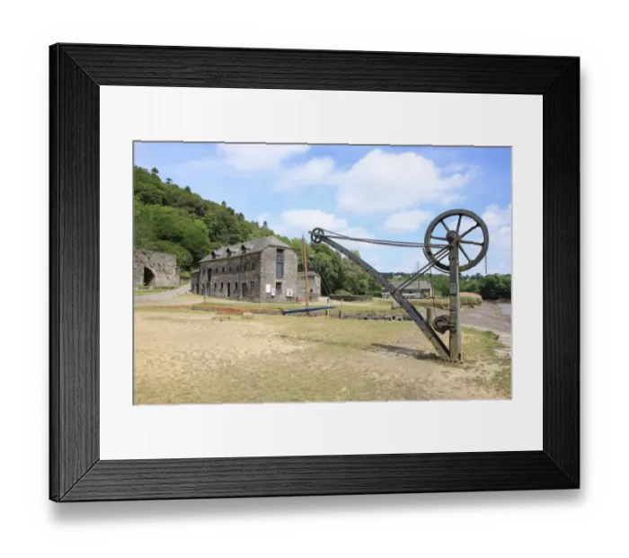 Framed Print : Cotehele Quay