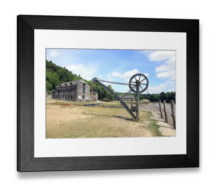 Framed Print : Cotehele Quay