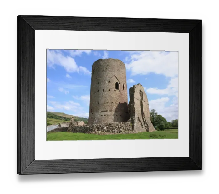Framed Print : Tretower Castle Framed Print : Tretower Castle