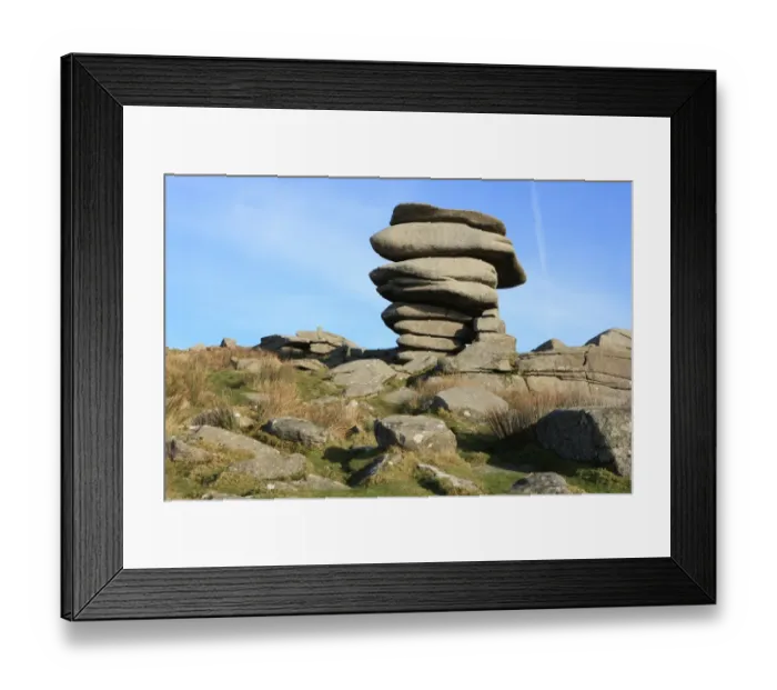 Framed Print : Cheesewring