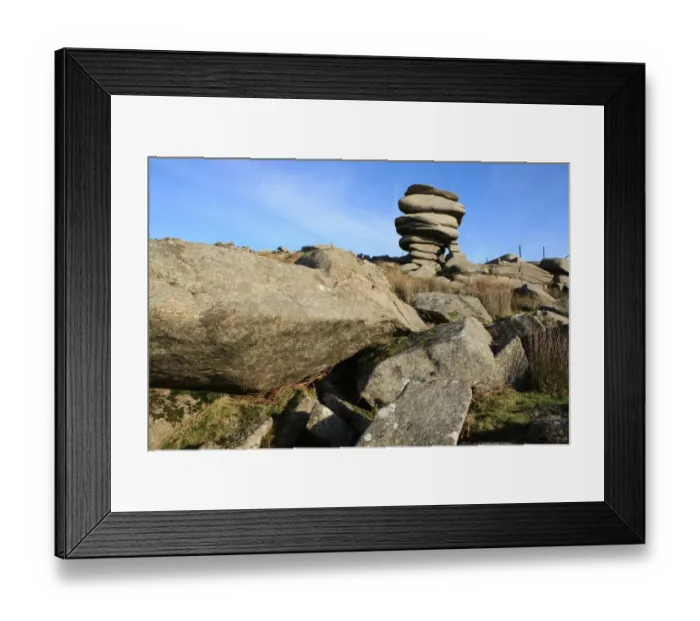 Framed Print : Cheesewring Framed Print : Cheesewring
