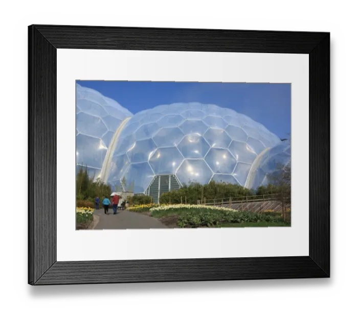 Framed Print : Eden Project Framed Print : Eden Project