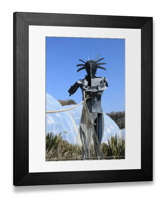 Framed Print : Eden Project Framed Print : Eden Project