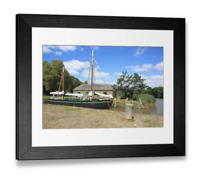 Framed Print : Cotehele Quay