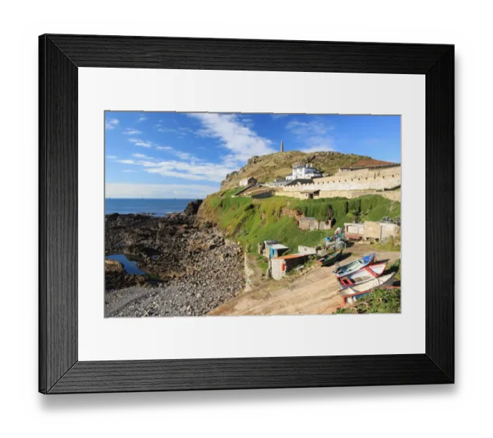 Framed Print : Cape Cornwall Framed Print : Cape Cornwall