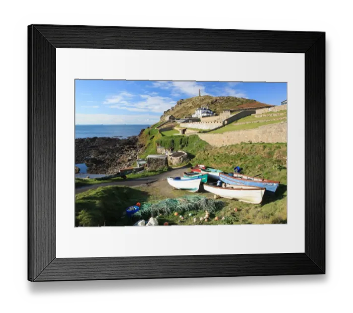 Framed Print : Cape Cornwall Framed Print : Cape Cornwall