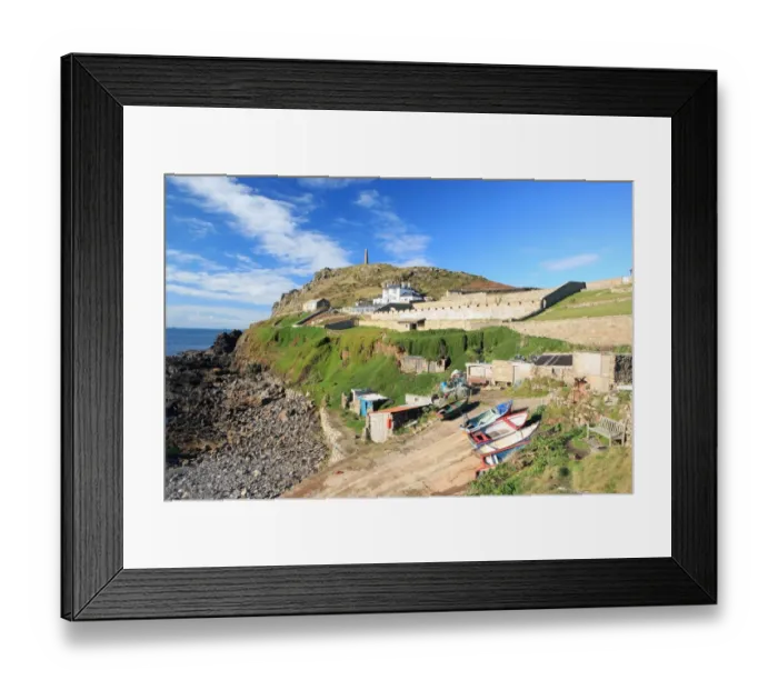 Framed Print : Cape Cornwall Framed Print : Cape Cornwall