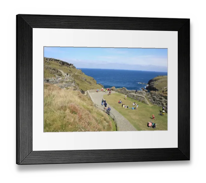Framed Print : Tintagel Castle
