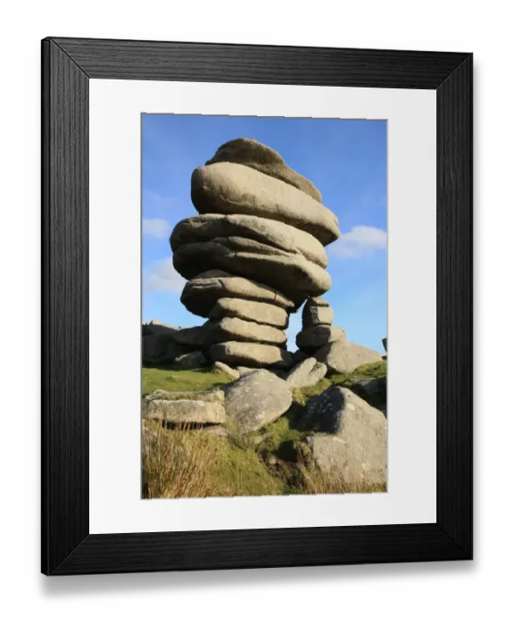 Framed Print : Cheesewring Framed Print : Cheesewring
