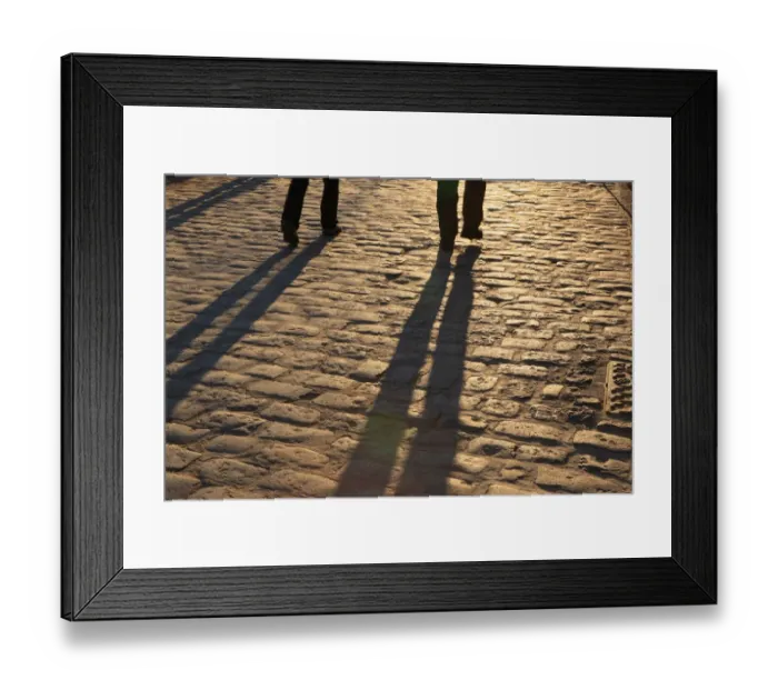 Framed Print : Cobblestone