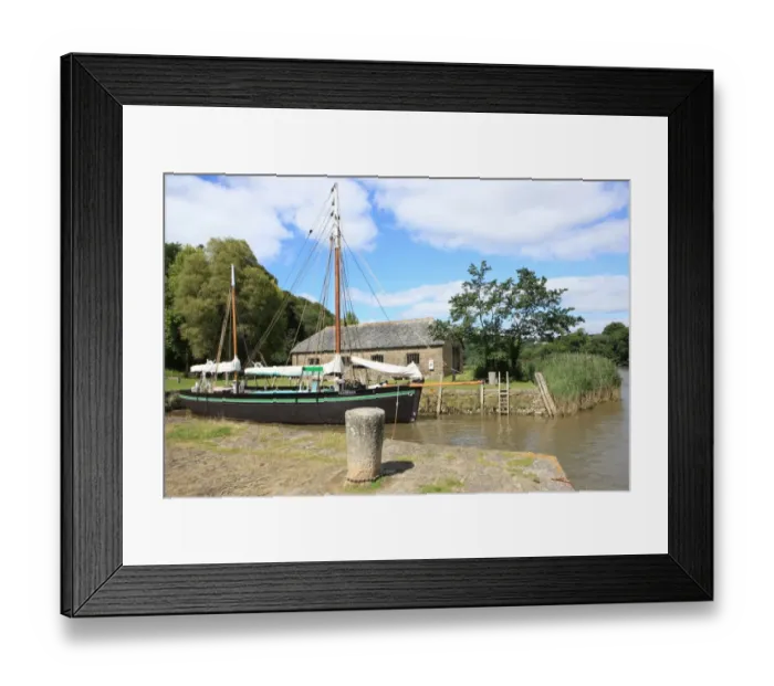Framed Print : Cotehele Quay