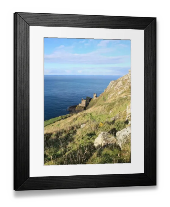 Framed Print : Botallack Mine
