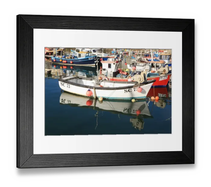 Framed Print : Mevagissey Framed Print : Mevagissey