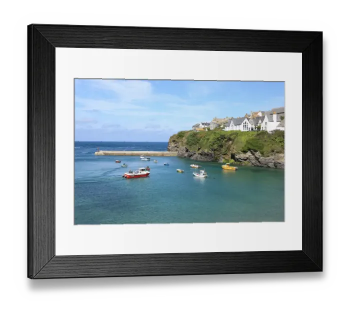 Framed Print : Port Isaac or Port Wenn Framed Print : Port Isaac or Port Wenn