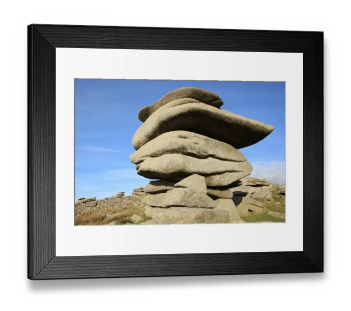 Framed Print : Cheesewring Framed Print : Cheesewring