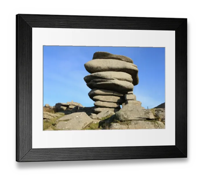 Framed Print : Cheesewring Framed Print : Cheesewring