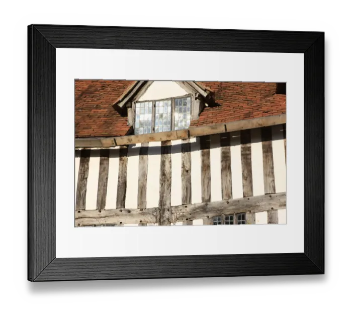 Framed Print : Wilmcote. The home of Shakespears Mothes home in the Warwickshire village