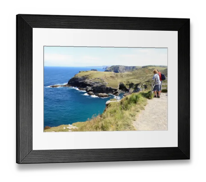 Framed Print : Tintagel Castle Framed Print : Tintagel Castle