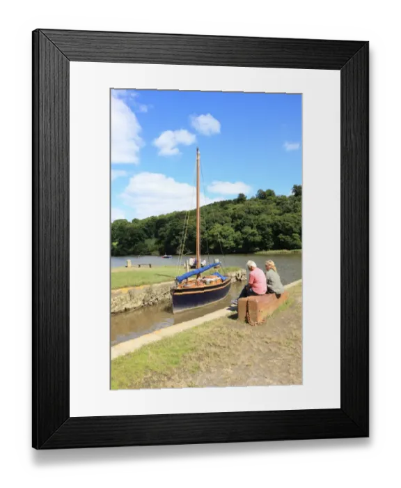 Framed Print : Cotehele Quay Framed Print : Cotehele Quay