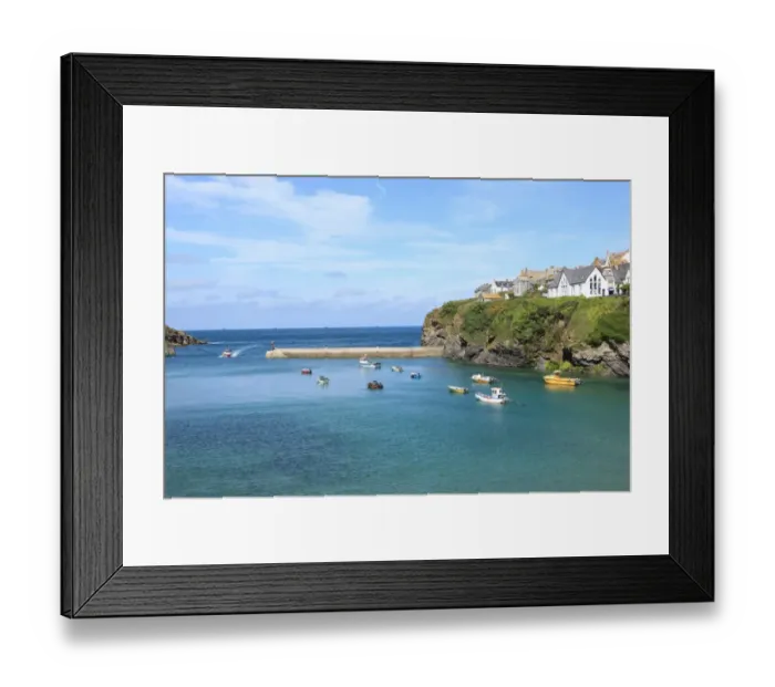Framed Print : Port Isaac or Port Wenn Framed Print : Port Isaac or Port Wenn