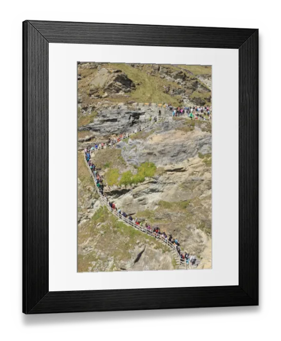 Framed Print : Tintagel Castle Framed Print : Tintagel Castle