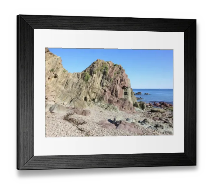 Framed Print : BT6FRX Royalty-free Talland Bay Framed Print : BT6FRX Royalty-free Talland Bay