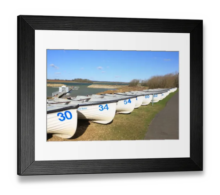 Framed Print : Rutland Water Framed Print : Rutland Water