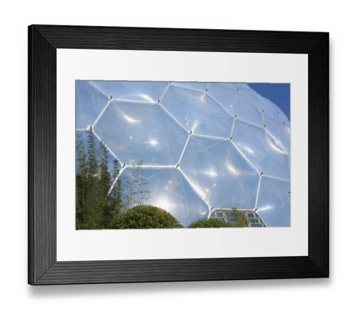 Framed Print : Eden Project Framed Print : Eden Project