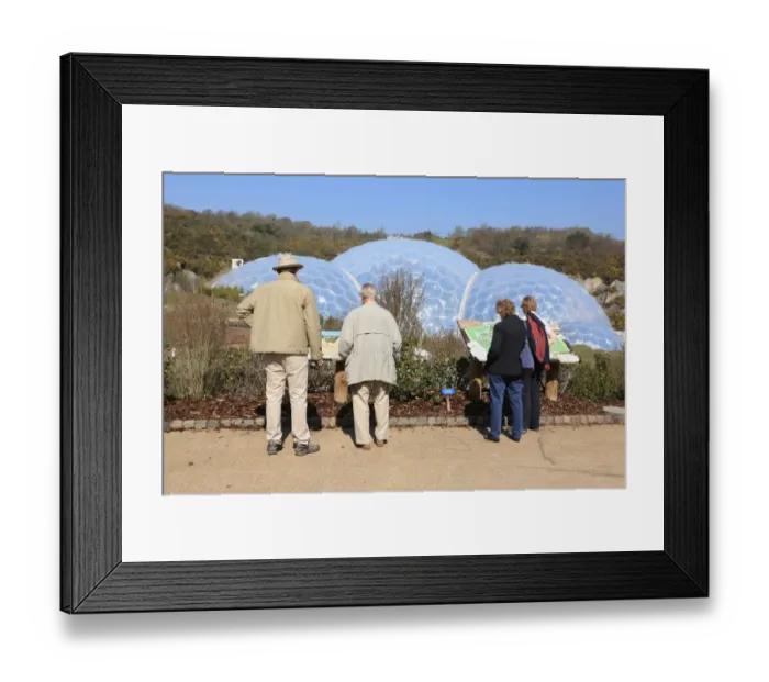 Framed Print : Eden Project Framed Print : Eden Project
