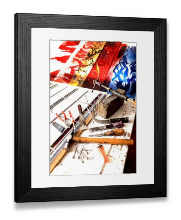 Framed Print : Staind Glass Framed Print : Staind Glass