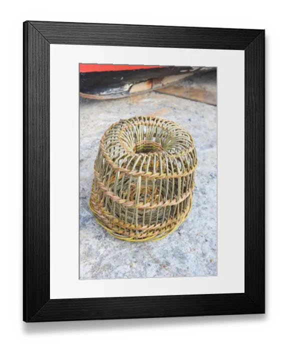 Framed Print : Lobster Pots Framed Print : Lobster Pots