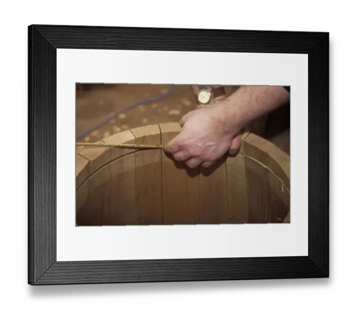 Framed Print : Coopering. Alastair Simms one of the last coopers working at Wadworth Brewary Framed Print : Coopering. Alastair Simms one of the last coopers working at Wadworth Brewary