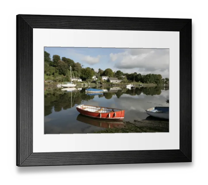 Framed Print : The river at Lerryn Framed Print : The river at Lerryn